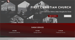 Desktop Screenshot of firstchristianwinchester.org